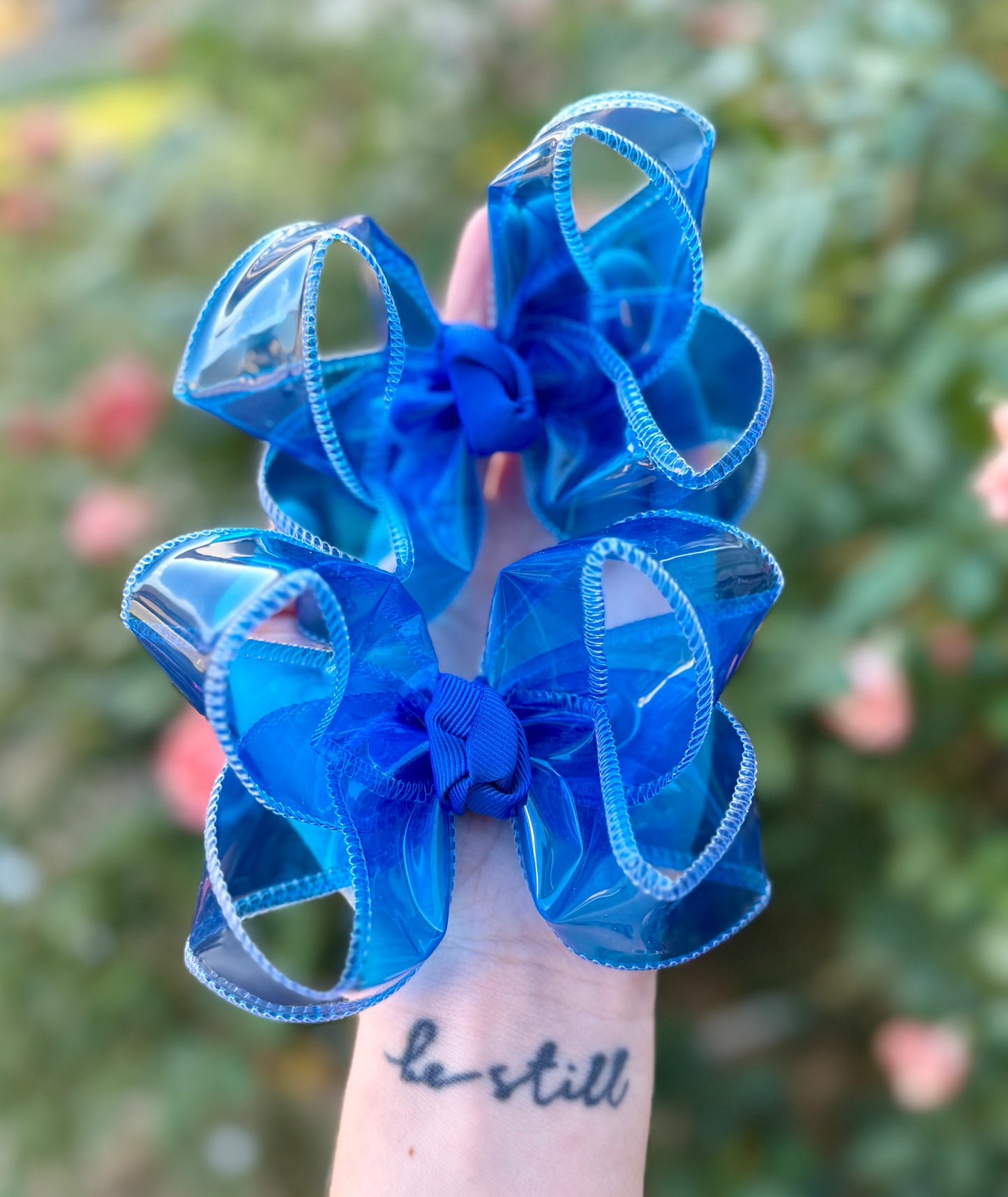 Blue Swim Piggies- 4in